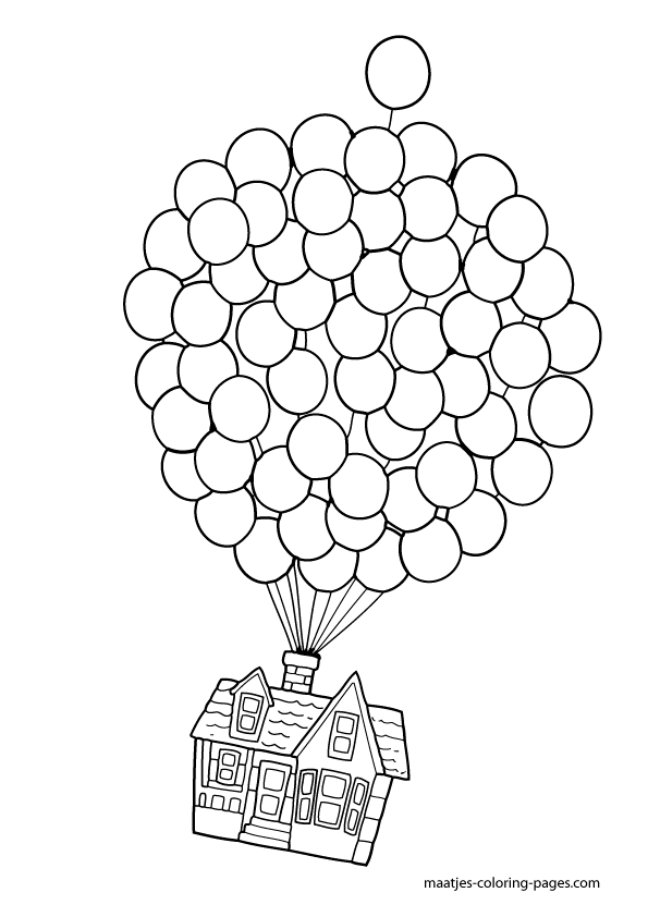 Up Coloring Pages