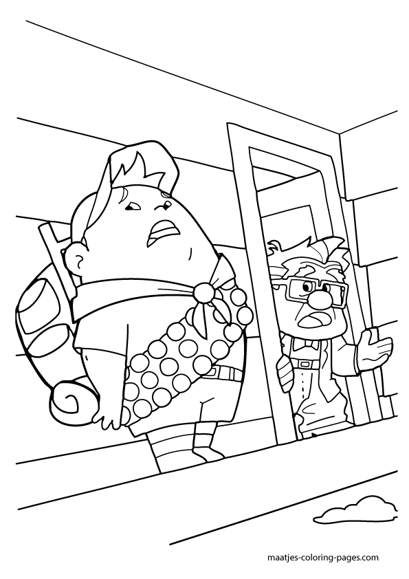 Up Coloring Pages