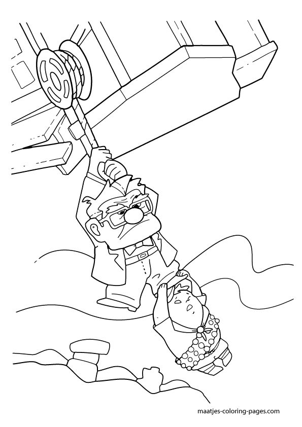 Up Coloring Pages