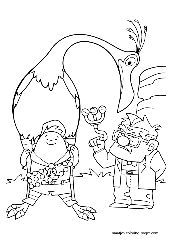 Up Coloring Pages