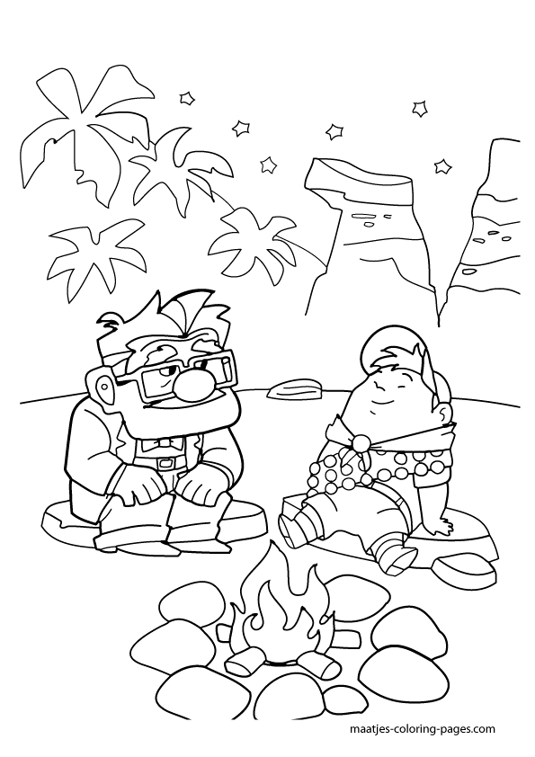 Up Coloring Pages