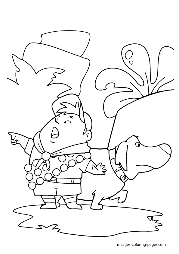 Up Coloring Pages