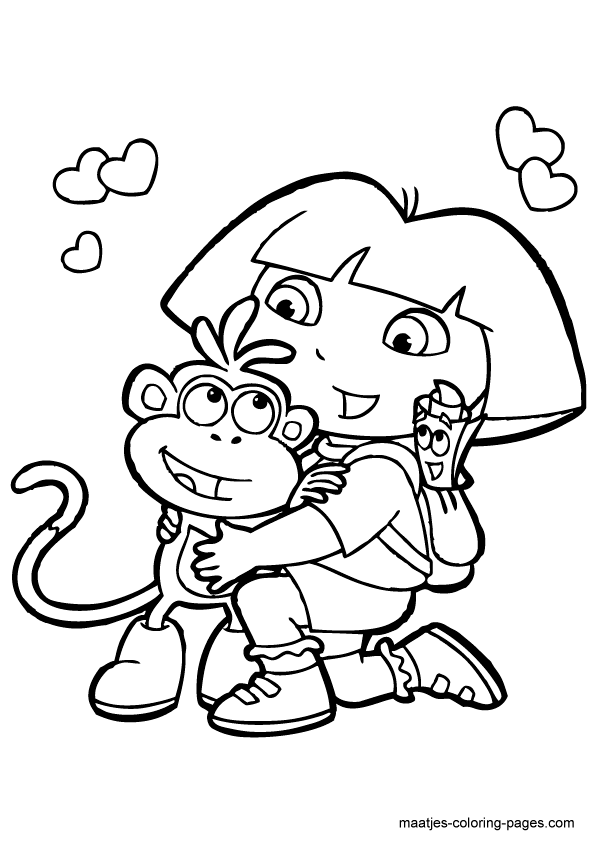 gaekkebrev valentines day coloring pages for kids - photo #48