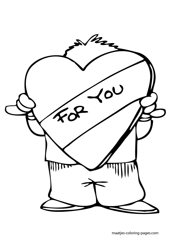 Valentines Day Coloring Pages