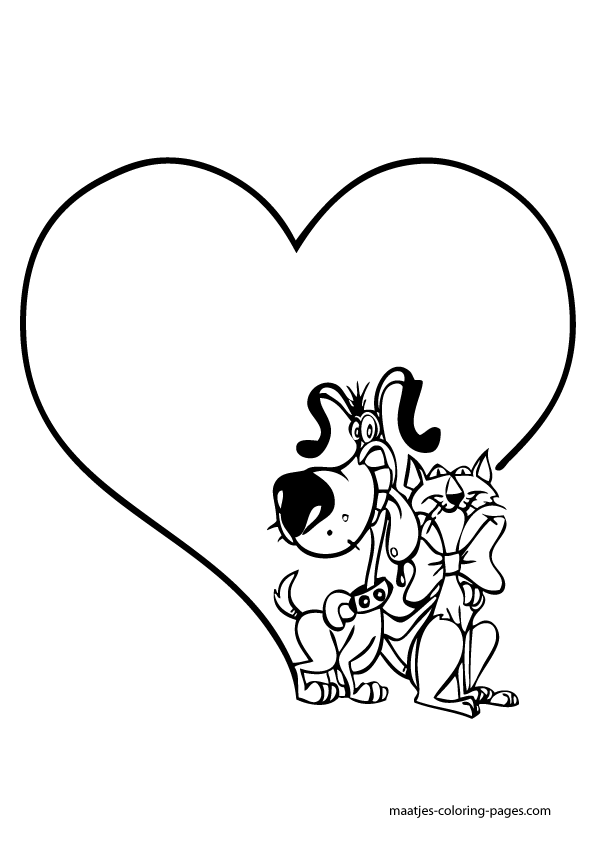 Valentines Day Coloring Pages