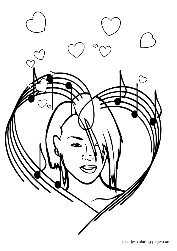 Valentines Day Coloring Pages