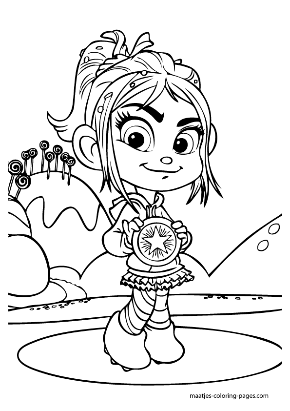 Wreck It Ralph coloring pages