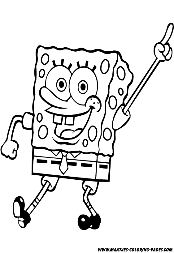 SpongeBob SquarePants coloring pages