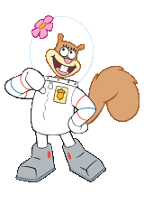 Sandy Cheeks coloring pages