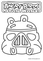 Pig as Angry Birds Star Wars Storm Trooper
