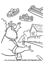 Chicken Little coloring pages