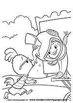 Chicken Little coloring pages