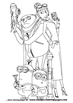 Despicable Me coloring pages