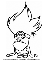 Despicable Me coloring pages