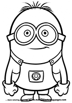 Despicable Me coloring pages