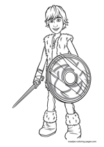 How To Train Your Dragon Coloring Pages