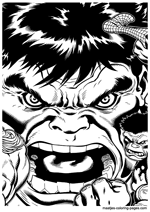 Hulk coloring pages