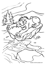 ice age the meltdown coloring pages - photo #17