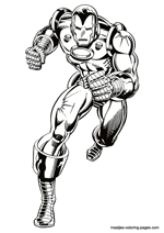 Ironman coloring pages