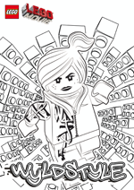 the lego movie bad cop coloring pages