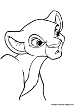 Lion King Coloring Pages on Lion King Coloring Pages 2