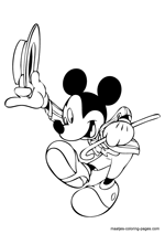 Mickey Mouse dance