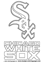 Chicago White Sox MLB Coloring Pages