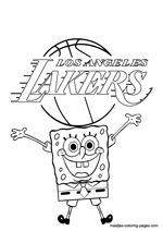 Free Printable NBA (National Basketball Association Coloring Pages)