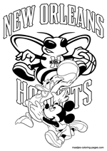 New Orleans Pelicans Coloring Pages Coloring Pages