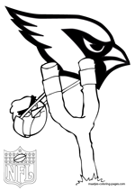 Arizona Cardinals NFL Coloring Pages