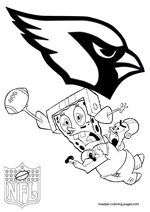 Arizona Cardinals NFL Coloring Pages