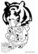 Cincinnati Bengals NFL Coloring Pages