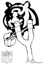 Cincinnati Bengals NFL Coloring Pages