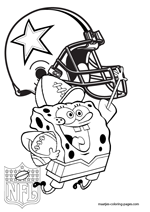 Dallas Cowboys NFL Coloring Pages