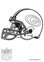 Green Bay Packers Logo NFL Coloring Pages