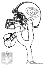 Green Bay Packers NFL Coloring Pages