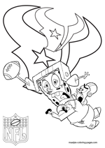 Houston Texans NFL Coloring Pages