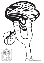 Jacksonville Jaguars NFL Coloring Pages