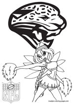 Jacksonville Jaguars NFL Coloring Pages