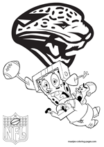 Jacksonville Jaguars NFL Coloring Pages