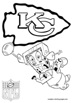 Kansas City Chiefs NFL Coloring Pages