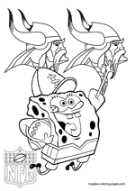 minnesota vikings coloring pages