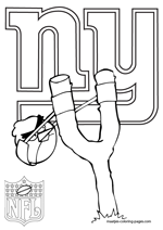 New York Giants NFL Coloring Pages