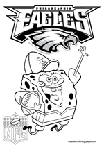 Philadelphia Eagles NFL Coloring Pages