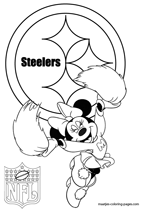 Pittsburgh Steelers NFL Coloring Pages