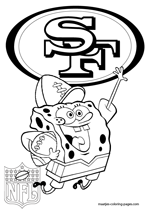 San Francisco 49ers NFL Coloring Pages