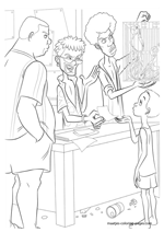 Rio coloring page
