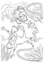 Rio coloring page