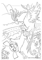 Rio coloring page