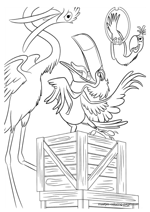 Rio coloring page